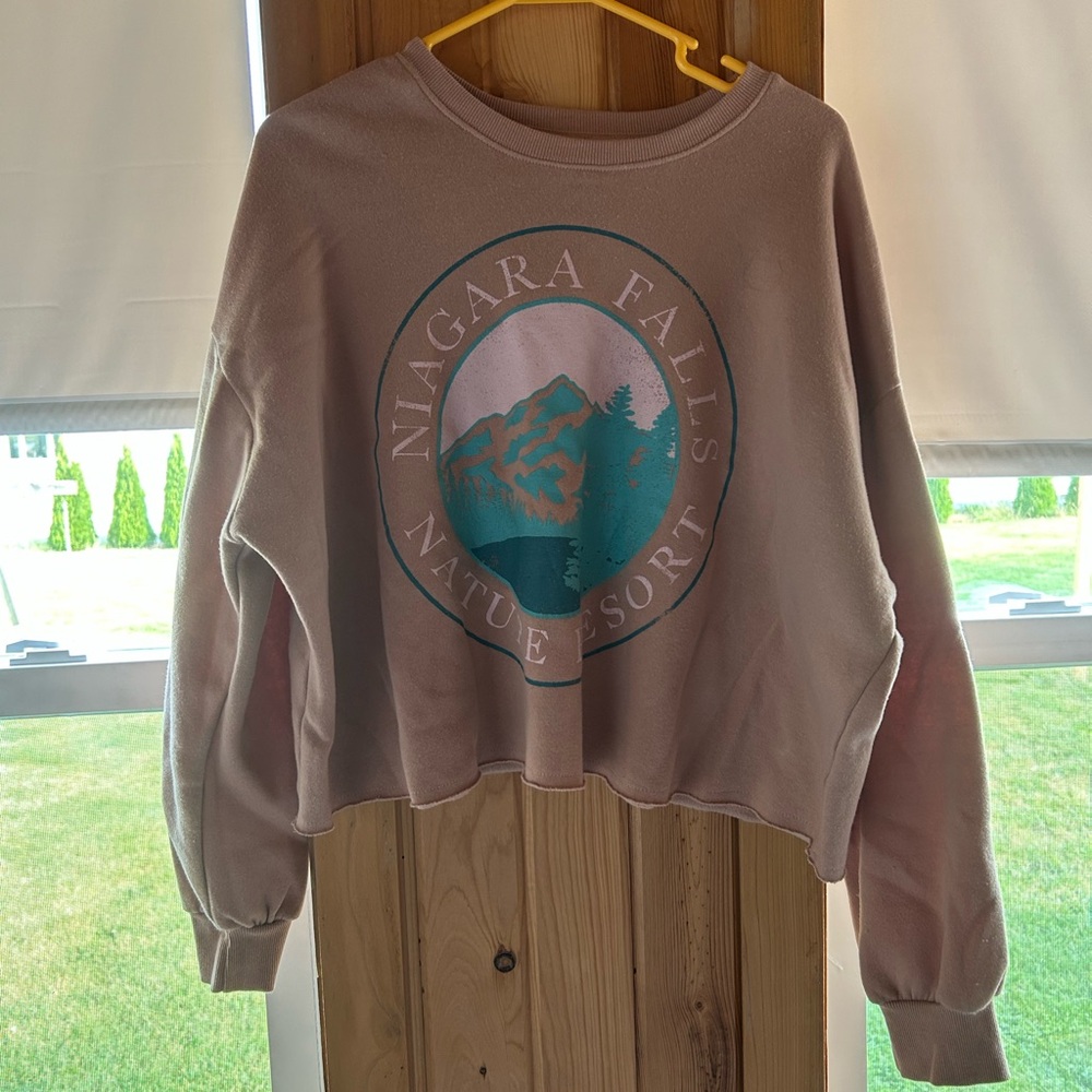 Grayson Threads Pink Niagara Falls Sweatshirt